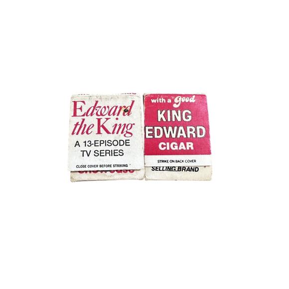 1979 King Edward Cigars Vintage Matchbook - America's Largest Selling Brand - Picture 5 of 5